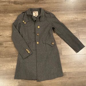 Gray Coat Size Small